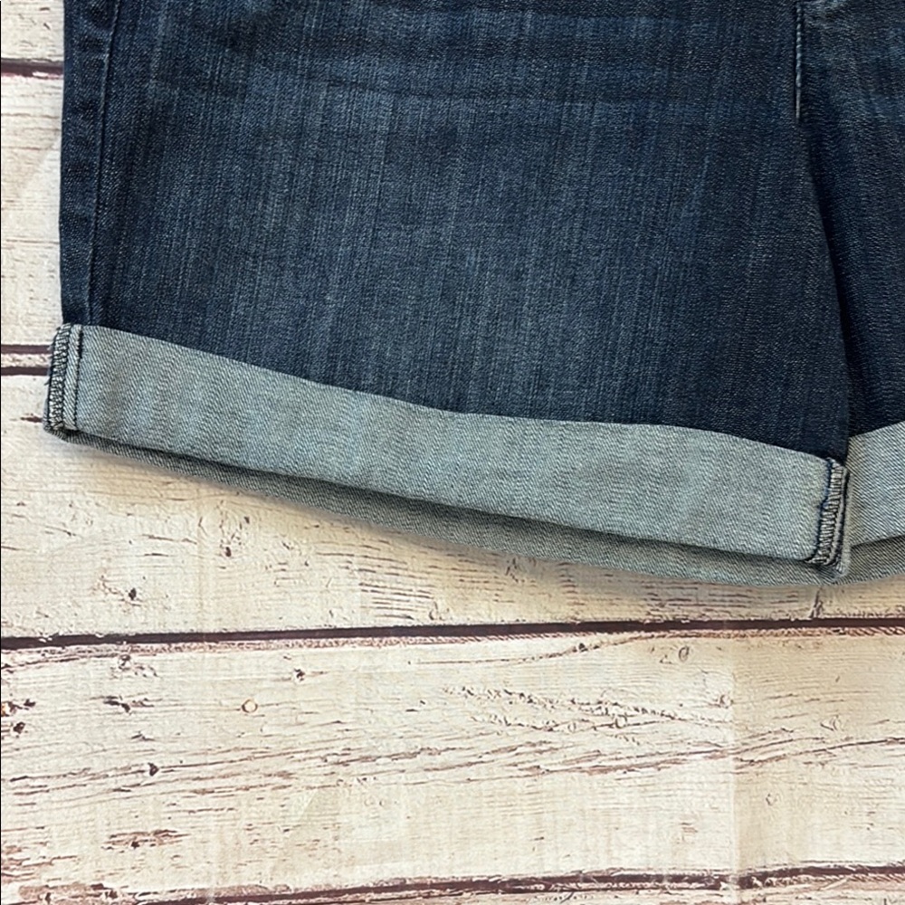 LC Lauren Conrad Dark Indigo Denim Shorts - Picture 4 of 8